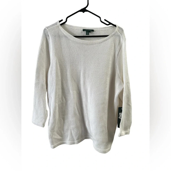 Ralph Lauren Sweaters - Ralph Lauren white sweater